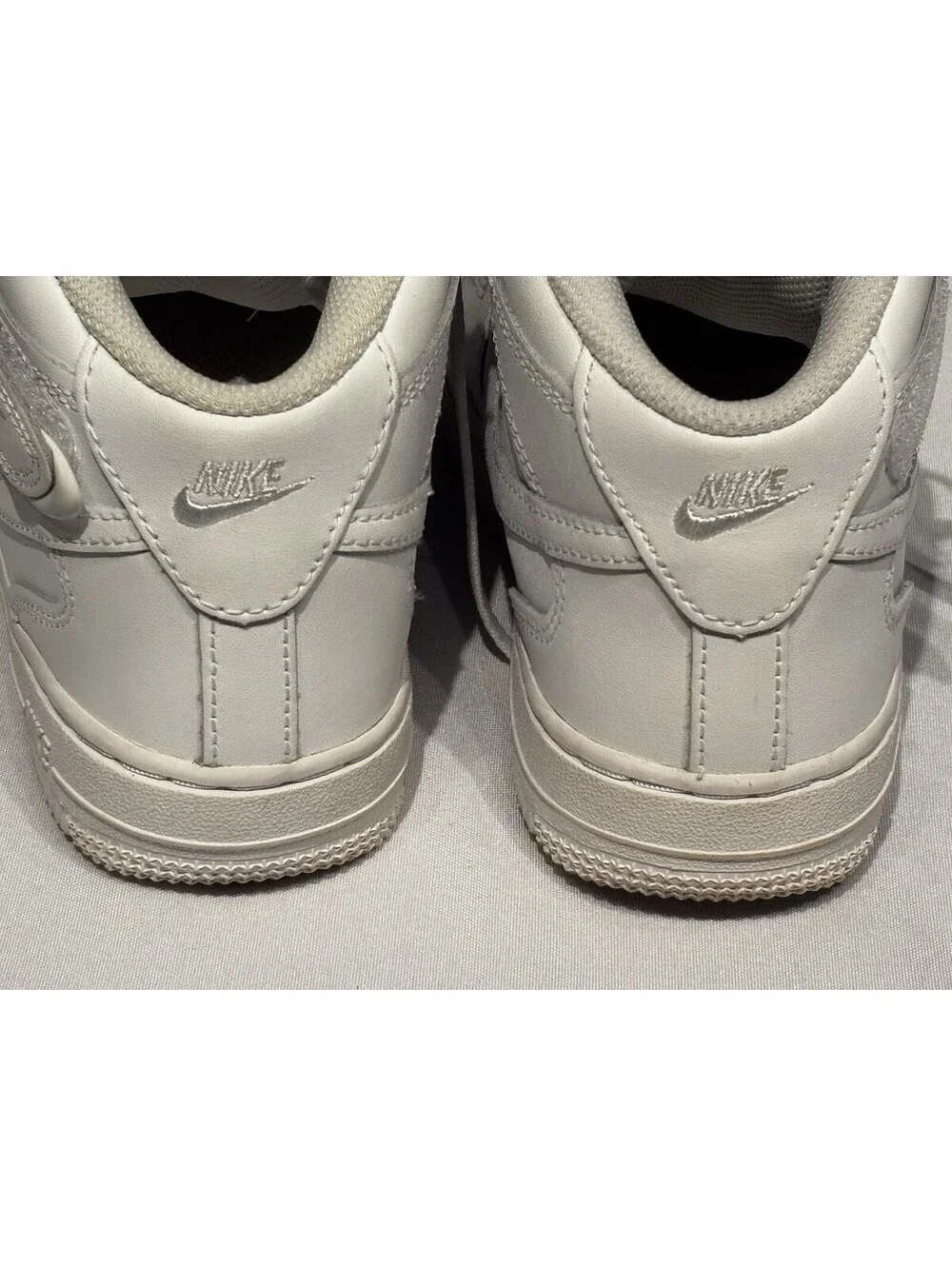 Nike Air Force 1 Youth Size 2White High-Top Sneakers